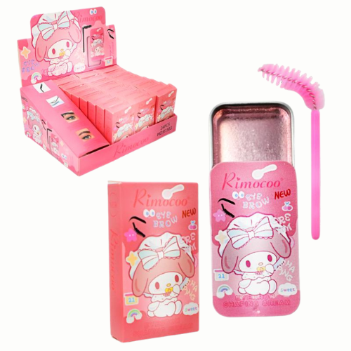 [OJR138] JABON FIJADOR PARA CEJAS KAWAII MELODIE CON CEPILLO RIMOCOO