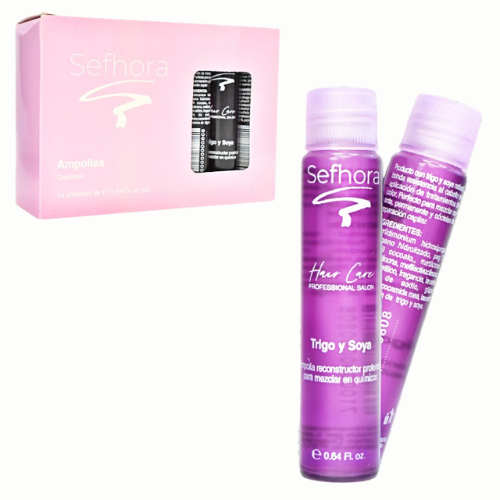 [CAATSS] AMPOLLA PARA EL CABELLO TRIGO Y SOYA SEFHORA 0.64FL