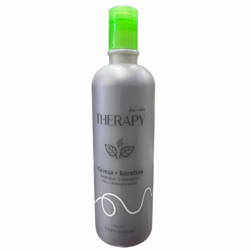 [CASCKT] SHAMPOO CEREZA Y KERATINA GRIS THERAPY 18.27FL
