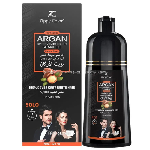 [CASA02] SHAMPOO CON TINTE NEGRO VOJO 420ML