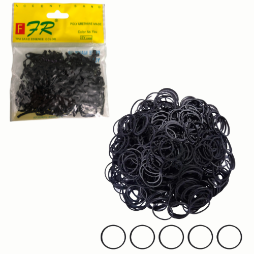 [CAHUCN] HULES PARA CABELLO COLOR NEGRO
