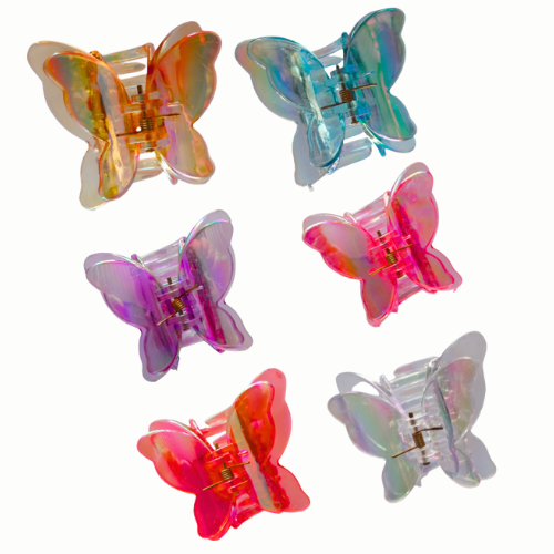 [G19503] GANCHOS PARA EL CABELLO DE MARIPOSA TORNASOL